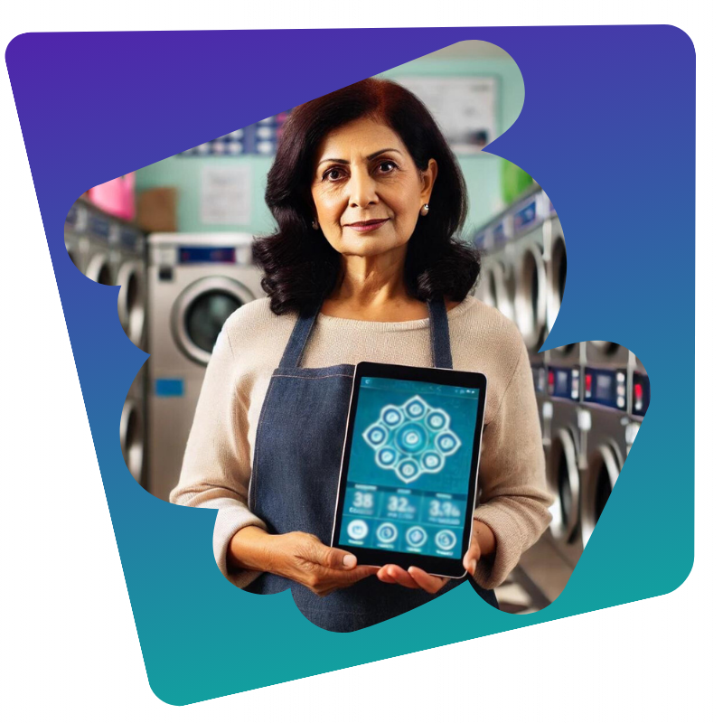 Purple And White Modern Mobile App Promotion Instagram Post (600 x 800 px) (21)